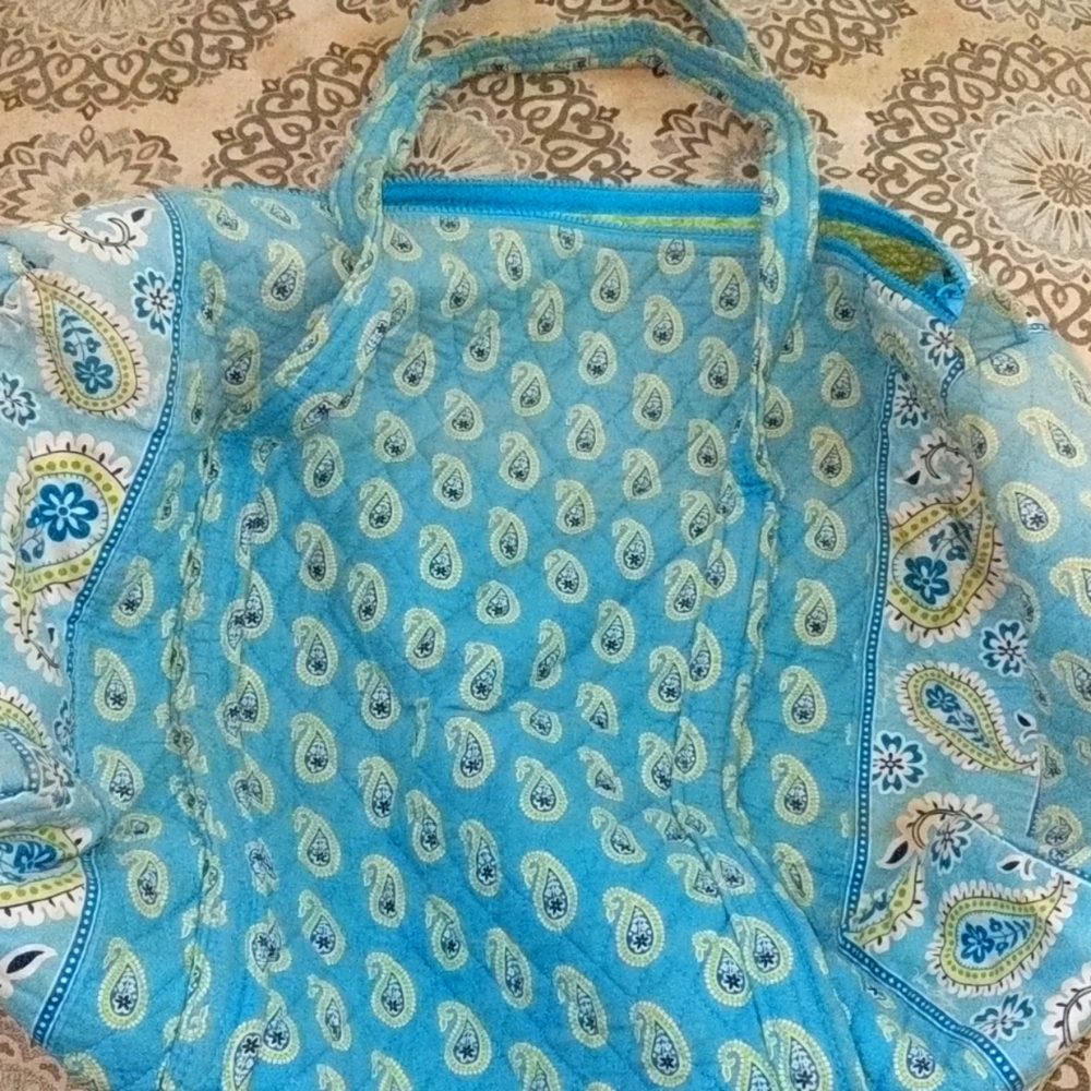 VINTAGE XLARGE VERA BRADLEY OVERNIGHT BAG